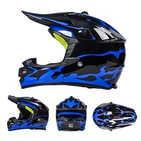 Casque de sécurité intégral pour enfants SMR, ABS, réglable, coupe-vent, durable, pour moto, scooter, VTT, skateboard, vélo, patinage