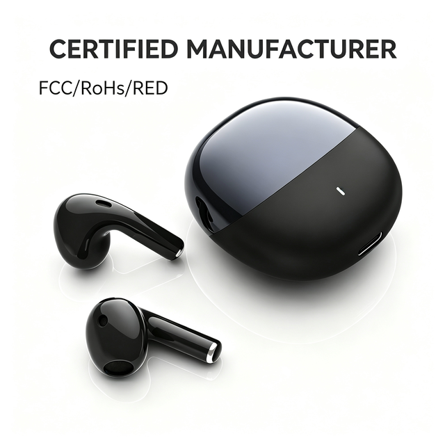TWS Wireless Earbuds In-Ear Earphone Custom Fit Auto Pair Factory Direct OEM Custom Logo Available