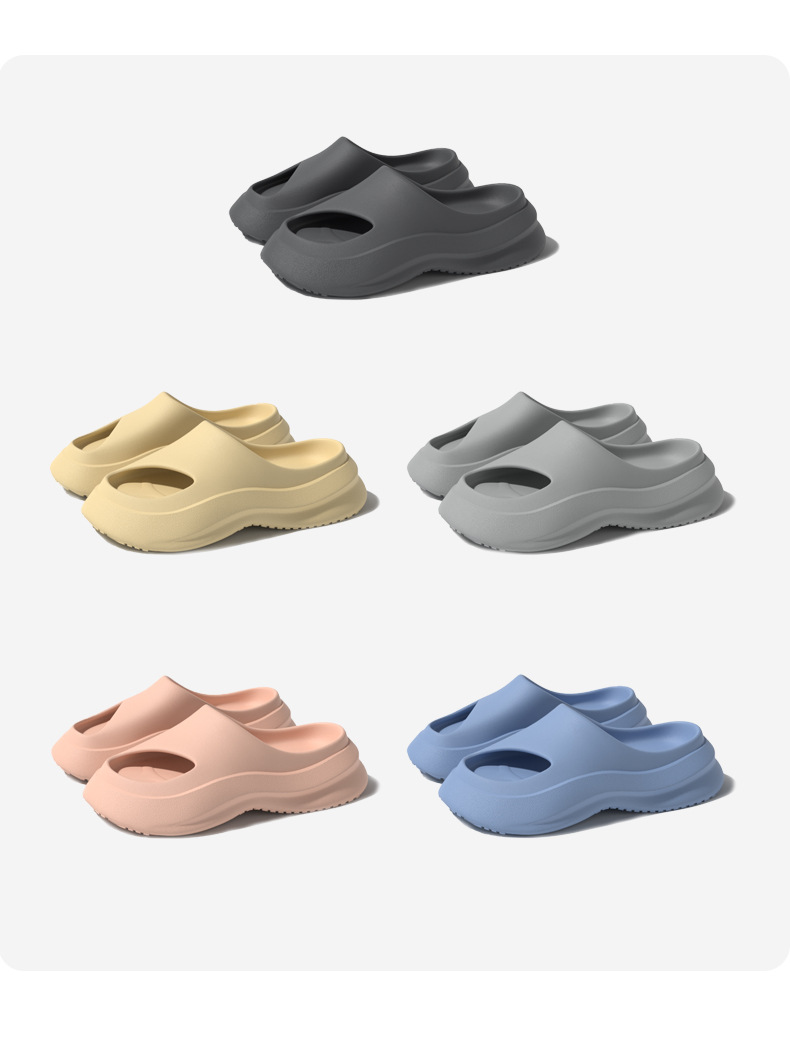 EVA Slippers Women Summer Outdoor Sports Couples Flat Sandals Non-slip Slides Shoes