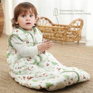 Saco de Dormir Suave y Transpirable para Niños Pequeños, Manta Ligera para Bebés con Cremalleras Bidireccionales - Product Image 1
