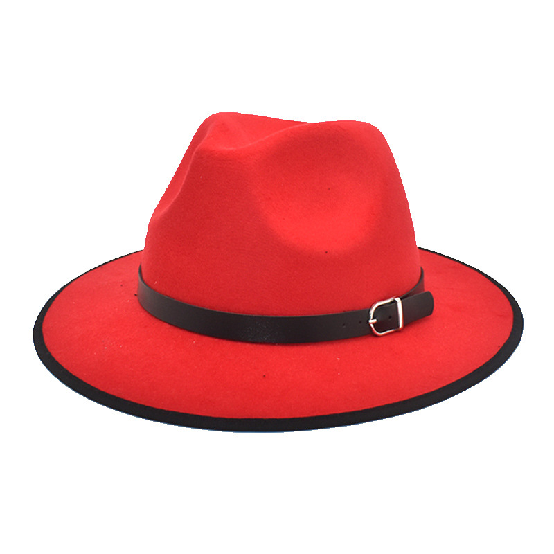 2023 Новое поступление, шляпа контрастного цвета, украшенная лентой, шляпа-федора для мужчин, праздничное, церковное, модное платье