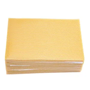 Factory directly supply natural bees wax pure beeswax honey bee comb bee wax foundation with all size cells