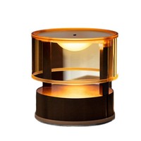 Lampe de table rétro créative DIY à détection corporelle, luxe haut de gamme, pour chambre à coucher, chevet, ambiance halo, veilleuse de bureau