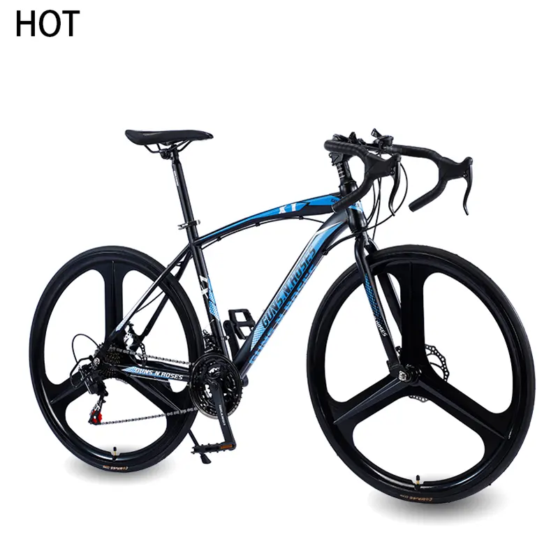 Vendita calda ciclo di alta qualità in alluminio 27 velocità bicicletta 700C racing bicicleta bici telaio in carbonio bici da strada