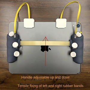 DIY 3D gedruckt Mobile PUBG Game <span class=keywords><strong>Controller</strong></span> Pad Tablet 6 Fingers piel Joystick Griff Gamepad Trigger Pulse Shooting Free Fire - Product Image 2