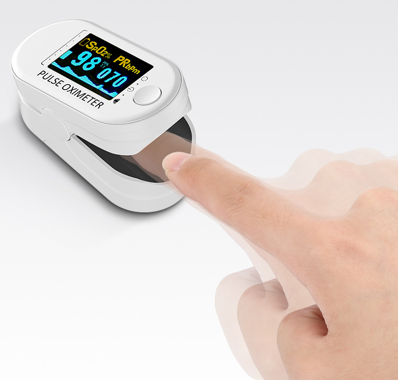 MS23 small mini portable finger clip pulse oximeter blood oxygen saturation monitor