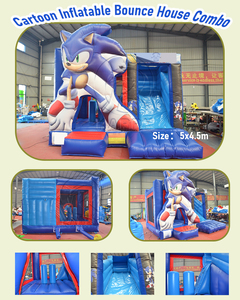Château <span class=keywords><strong>gonflable</strong></span> commercial en PVC pour enfants avec toboggan, idéal pour la <span class=keywords><strong>location</strong></span> d'événements et <span class=keywords><strong>de</strong></span> fêtes - Product Image 5