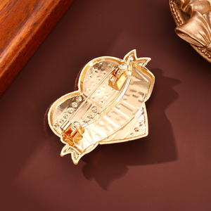 Bros Pin Enamel Bentuk Hati Bertema Patriotik Inspirasi Veteran, Gaya Bendera, untuk Dekorasi Pakaian Peringatan, Hadiah, Tersedia Stok - Product Image 3
