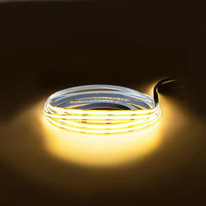 Tira de LED COB Flexible de 12V 24V, Blanco Cálido, 5mm 8mm, 320led/m 400led/m 480led/m, Tira de Luz LED Decorativa para Interiores - Product Image 6