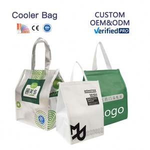 Bolsa Térmica para Frutas al por Mayor, Bolsa de Aislamiento para Pasteles con Velcro Portátil, Bolsa Refrigerante Impermeable para Entrega de Comida al Aire Libre - Product Image 1