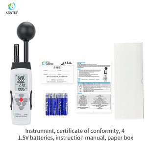 WBGT Warmte-indexmeter Zwarte bal Temperatuur-vochtigheidstester Preventie van zonnesteek - Product Image 5
