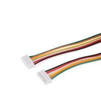 Konektor Kabel Kawat JST XH2.54 XH 2.50mm 2/3/4/5/6 Pin Pitch Male Female Plug Soket Jarum Lengkung 200MM Kawat 26AWG