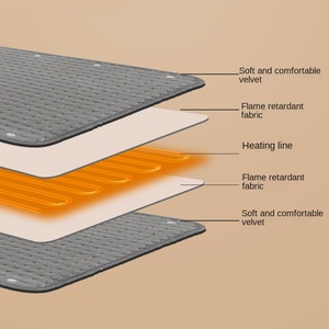 Couvertures électriques polyvalentes Offre Spéciale personnalisées, <span class=keywords><strong>couverture</strong></span> lavable, coussin chauffant pour la physiothérapie hivernale, coussin chauffant - Product Image 2