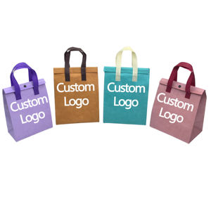 Sac isotherme personnalisé pour épicerie, sac isotherme jetable en aluminium pour pique-nique, sac de transport isotherme - Product Image 1