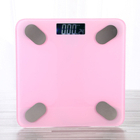 Báscula Inteligente para Medir Grasa Corporal Personal de 180 kg con Pantalla LED Grande, Personalizable OEM, Sensor de 4 Precisiones, 50 g