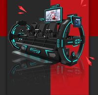 Atracciones de Parque de Diversiones SportVR, Simulador de Realidad Virtual, Cine 9D, Montaña Rusa 5D, Cine VR