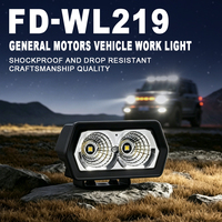 Projecteur de travail IP67 9-30V 3,5 pouces 2 LED Combo Spot/Flood pour 4x4, VTT, SUV, Camion, Remorque