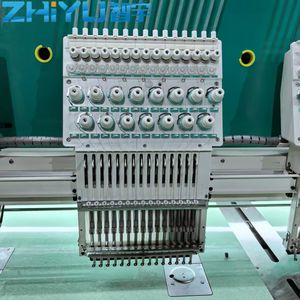 Máquina de Bordado Plana Automática de Alta Velocidad a Gran Escala Personalizada para Clientes con Sistema Computarizado Dahao Mate A8 y Pantalla Táctil - Product Image 4