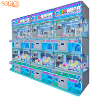 SOURE Premium Machine à griffes pour 4 joueurs, nouveau design, à monnayeur, type maison de poupées d'arcade, pour centre commercial et centre de divertissement