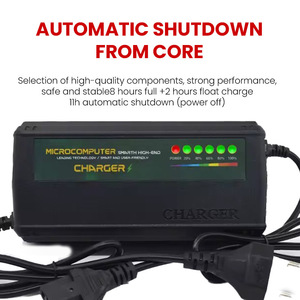 Chargeur de <span class=keywords><strong>batterie</strong></span> pour moto électrique 72V 50-55Ah, chargeur de <span class=keywords><strong>batterie</strong></span> au plomb-acide pour vélo électrique - Product Image 5