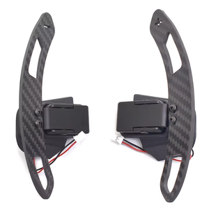 Volant sport en fibre de carbone 50 mm avec palettes de changement de vitesse magnétiques étendues pour Volkswagen Passat <span class=keywords><strong>Golf</strong></span> 7/7.5 GTI7 MK7 <span class=keywords><strong>GTI</strong></span>/R - Product Image 1