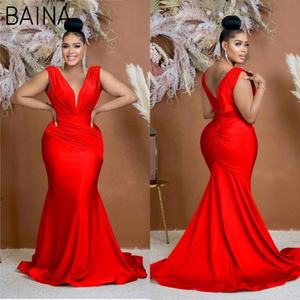 ชุดราตรีงานพรอมเปิดหลังสำหรับผู้หญิงชุดปาร์ตี้แขนกุดแบบหรูหรา - Product Image 1