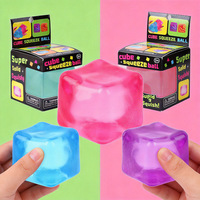 Jouets Squishies en forme de glaçon à rebond lent, jouets anti-stress à remontée lente, jouets à presser, jouets doux pour le soulagement du stress, OEM