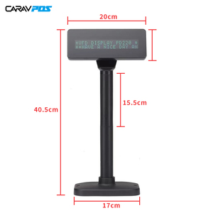 Máquina POS de 2 líneas, VFD, pantalla de cliente, poste VFD - Product Image 3
