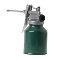 Bidon d'huile en métal haute pression de 250ml avec pompe à main graisseur pistolet de lubrification tuyau de pulvérisation d'huile pot de voiture bouteille outils de véhicule