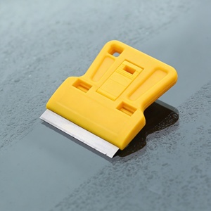 Outil d'installation de film teinté, mini <span class=keywords><strong>grattoir</strong></span> <span class=keywords><strong>à</strong></span> lame de rasoir avec manche en plastique, outil de retrait d'autocollants, mini <span class=keywords><strong>grattoir</strong></span> pratique - Product Image 1