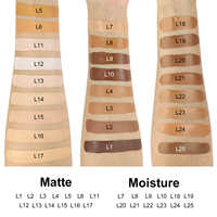 Vegan Waterproof Matte Squeeze Tube Foundation Fond de Teint Liquide Fond de Teint Marque Privée pour Visage Couverture Complète