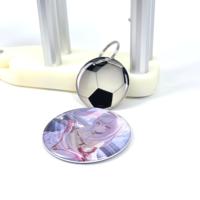 Étiquette RFID en époxy de qualité supérieure, couleur personnalisée, ronde, pour les systèmes de paiement sans argent liquide et les programmes de fidélisation