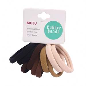 Juego de 10 Piezas de Gomas Elásticas para el Cabello de Colores, Versión Coreana, Accesorios para el Cabello, Categoría de Lazos para el Cabello, Venta al por Mayor - Product Image 6