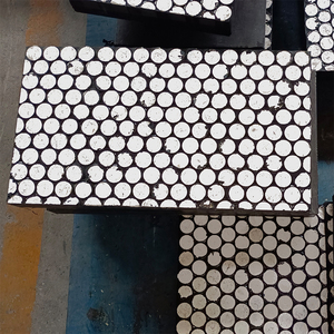 Revestimiento de Cilindro de Cerámica de Alúmina <span class=keywords><strong>Zta</strong></span> AI203 al 92% 95%, Lámina de Goma Resistente al Desgaste, Corte Personalizable para Protección de Canales Industriales - Product Image 5