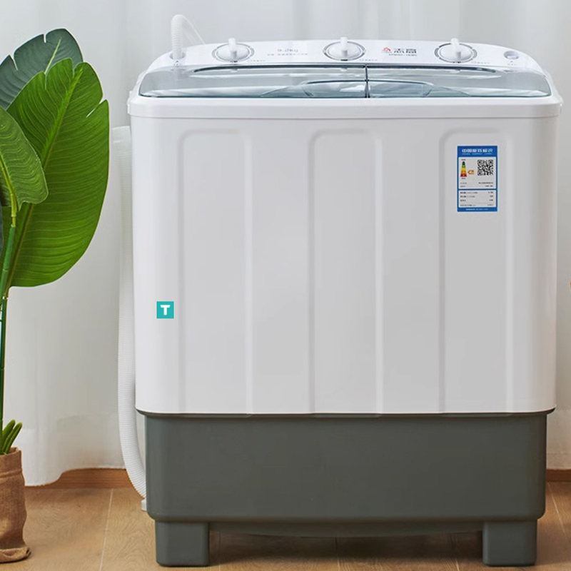 Double Tub Washing Machine for Home Efficient Durable