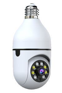 Telecamera di Sicurezza IP Wireless 3MP con Audio Bidirezionale, Rilevamento Movimento, PTZ Wi-Fi, Copertura a 360 Gradi, Attacco E27, CMOS H.265 - Product Image 3