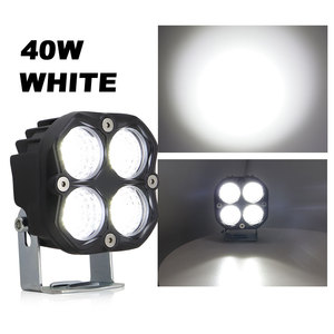 Phare de Véhicule LELANPU ATV, Feux Angel Eyes, <span class=keywords><strong>Accessoires</strong></span> Moto, Systèmes d'Éclairage, Projecteur LED Moto en Aluminium - Product Image 1
