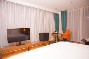 Juego de Muebles de Dormitorio de Estilo Turco Moderno y Lujoso, Tamaño King, y Juego de Sala de Estar Completo para Proyectos de Habitaciones de Hotel - Product Image 3