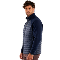 Veste d'hiver hybride de haute qualité, coupe-vent, personnalisée et professionnelle pour hommes