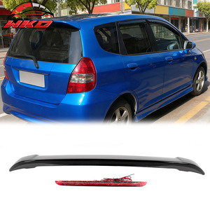 Alerón de Techo Estilo LED en Negro Brillante para Honda Fit 2006-2008 - Product Image 1