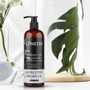 Lonstin-champú para el cabello orgánico Natural OEM, aceite de argán marroquí, 500ml - Product Image 2