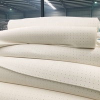 Feuilles de mousse de latex naturel 100% naturelles, rembourrage supérieur, douces, 1 pouce d'épaisseur, pour matelas