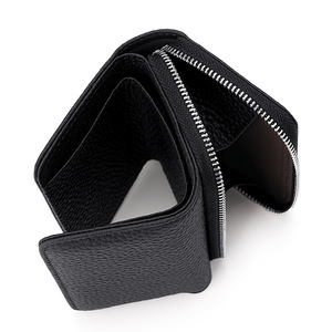 Nouveau Portefeuille Minimaliste Japonais RFID 2025 en Cuir Véritable pour Femmes, <span class=keywords><strong>Mini</strong></span> Porte-Monnaie - Product Image 5