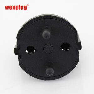 מיני ac 10a 250v תוסף france כדי eu תקע מתאם שקע חשמל שקע europe plug - Product Image 3