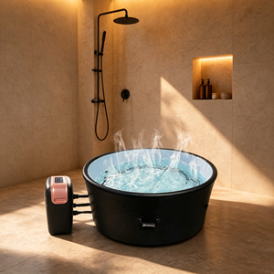 Vanace - Piscinas Inflables de PVC para 10 Personas, Jacuzzi Grande con Hidromasaje y SPA - Product Image 1