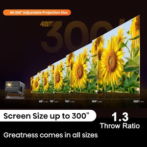 Proyector de Videojuegos Smart <span class=keywords><strong>TV</strong></span> Nativo 1080P, Sistema Vidaa-<span class=keywords><strong>TV</strong></span>, Proyector Digital Wifi para Exteriores, Reuniones Inalámbricas, Películas en 4K, Compatible con Teléfonos - Product Image 4