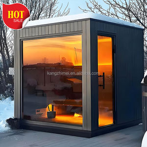 Душевая кабина сауна, Atwivi. Для четырех человек. Традиционная на открытом воздухе комната сауны. Деревянный садовый дом. - Product Image 6