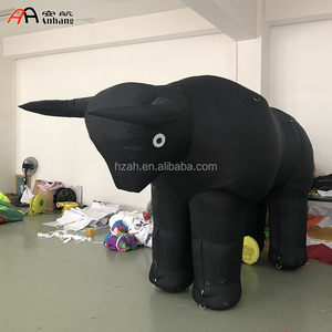 <span class=keywords><strong>Disfraz</strong></span> Inflable de <span class=keywords><strong>Toro</strong></span> Mascota Andante con Luces LED RGB, Resistente a la Intemperie y Alimentado por Batería para Desfiles de Adultos - Product Image 4