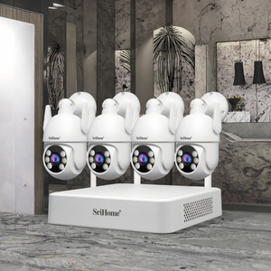 Không dây ngoài trời an ninh Hệ thống <span class=keywords><strong>camera</strong></span> giám sát góc rộng wifi CCTV <span class=keywords><strong>Camera</strong></span> phát hiện chuyển động tầm nhìn ban đêm tuya kết nối cho - Product Image 6