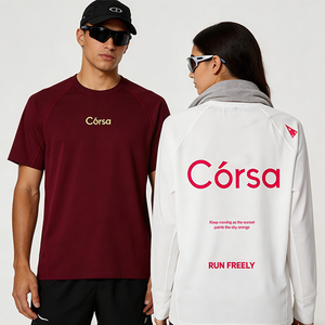 QUICKSHOW <span class=keywords><strong>T</strong></span>-shirts de course respirants unisexes, vêtements de sport décontractés et tendance, séchage rapide, évacuation de l'humidité - Product Image 3